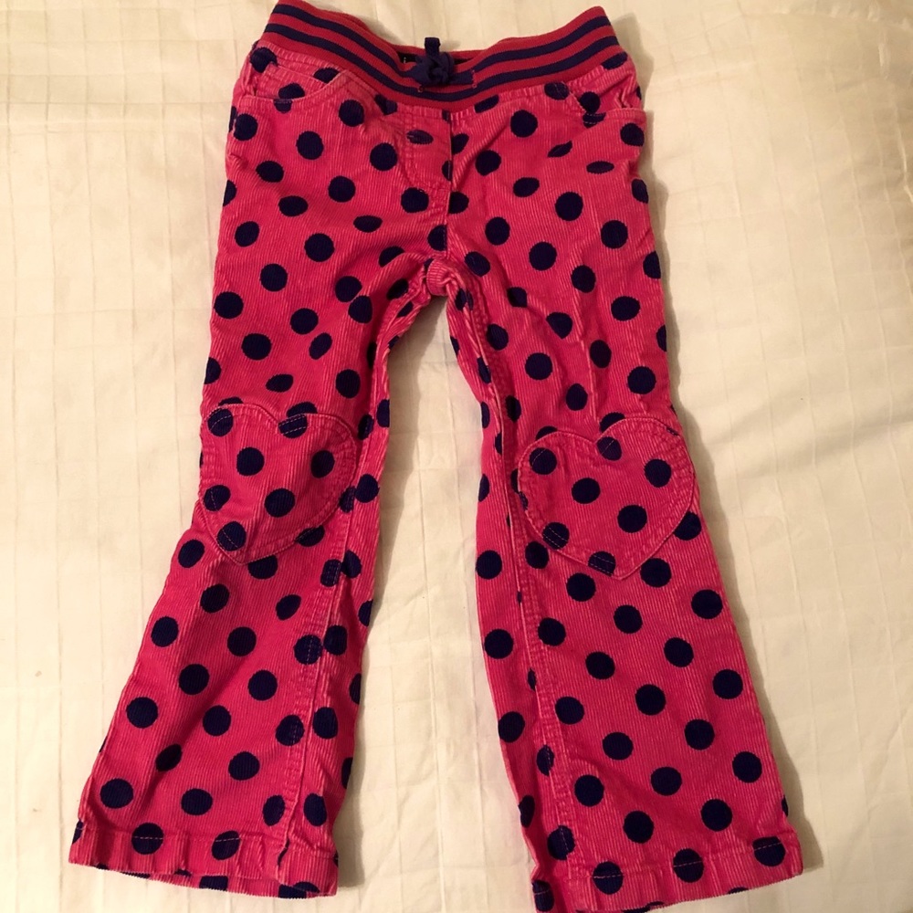 Mini-Boden Pink Cords